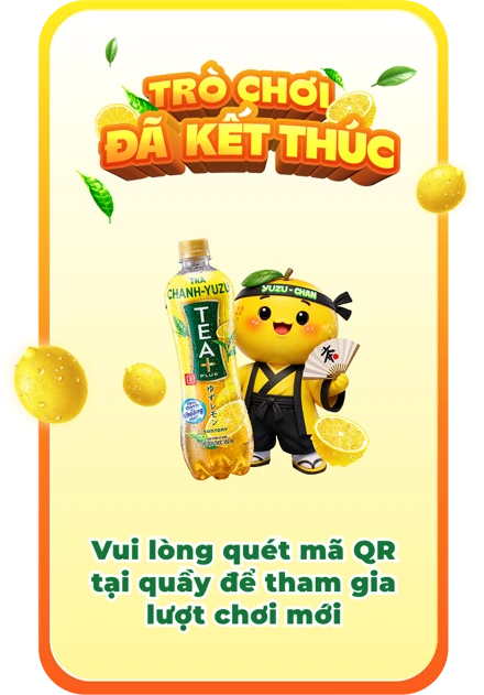 Trò chơi đã kết thúc — Vui lòng quét mã QR tại quầy để tham gia lượt chơi mới